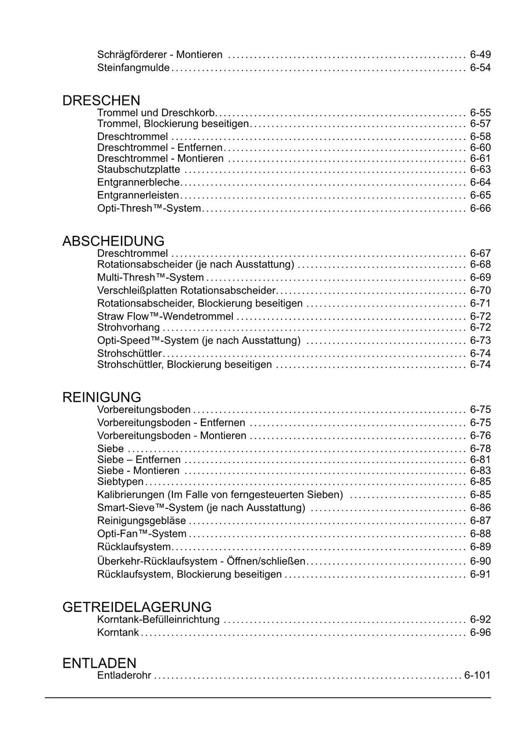 New Holland CX5 80 CX5 90 CX5 90 Laterale Mähdrescher Betriebsanleitung PIN 9864