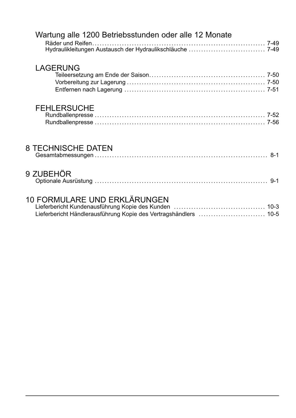 New Holland BR6090 Rundballenpresse Betriebsanleitung ser 4872-