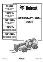 BOBCAT T35100 T35100L T35100SL T35120L T35120SL TELESCOPLADER WERKSTATTHANDBUCH